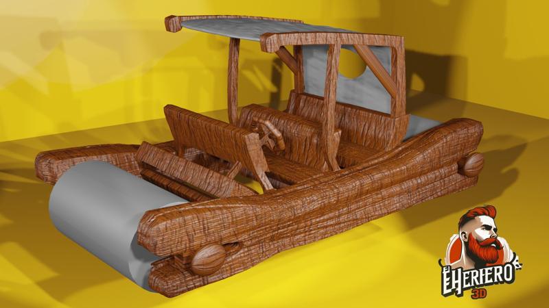 The Flinstones - Car Troncomovil