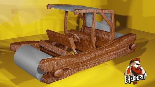 The Flinstones - Car Troncomovil