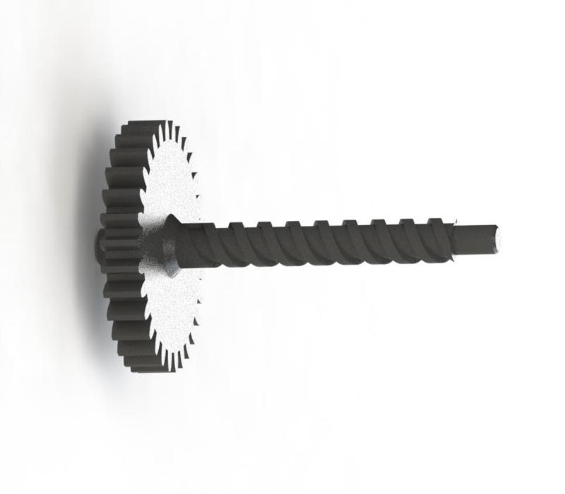 Mitsubishi Carisma 1995-1997 Trunk lock drive gear