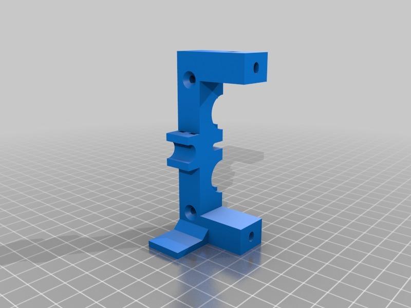 	E3D V6 Mount with Fan for CTC / Flashforge / Replicator - 40*40*20mm Fan Compatible