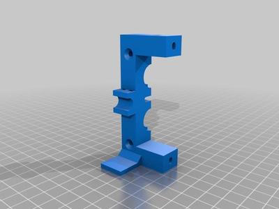 	E3D V6 Mount with Fan for CTC / Flashforge / Replicator - 40*40*20mm Fan Compatible