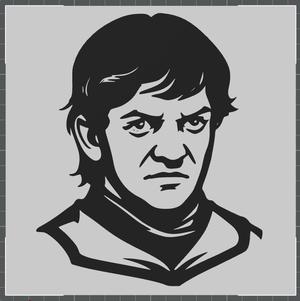 art wall/picture on the wall  Game Thrones Ramsay Bolton