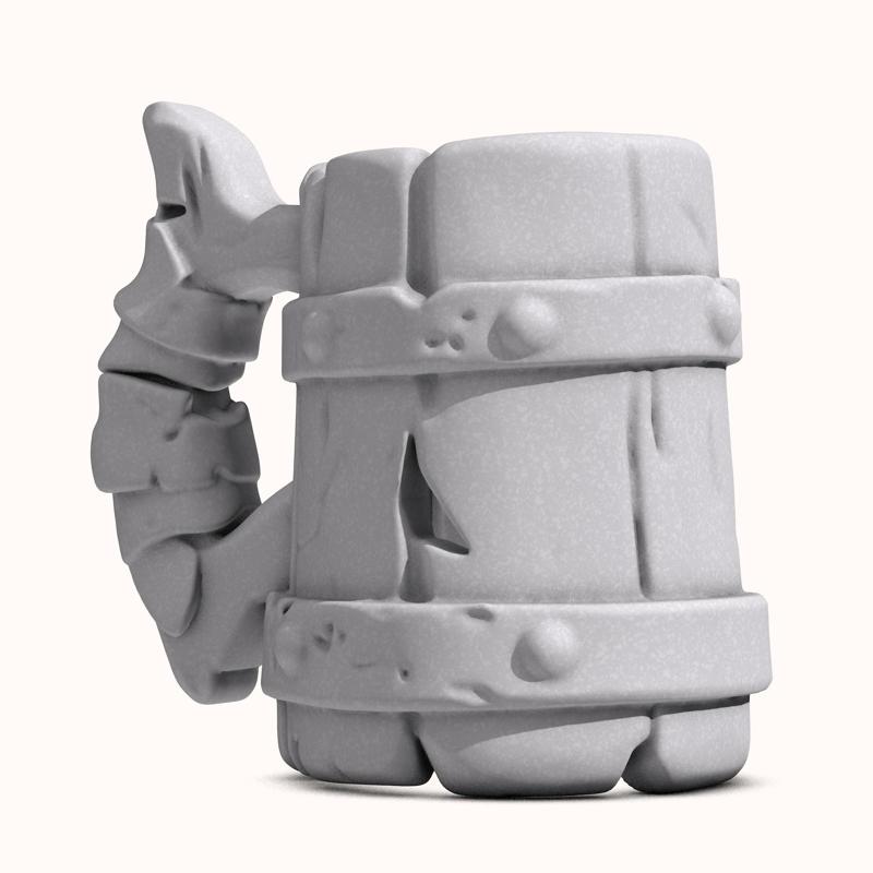 Stylized Beer Mug
