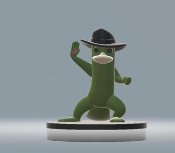 PLATIKUN CHARACTER TOY 3D PRINTABLE MODEL