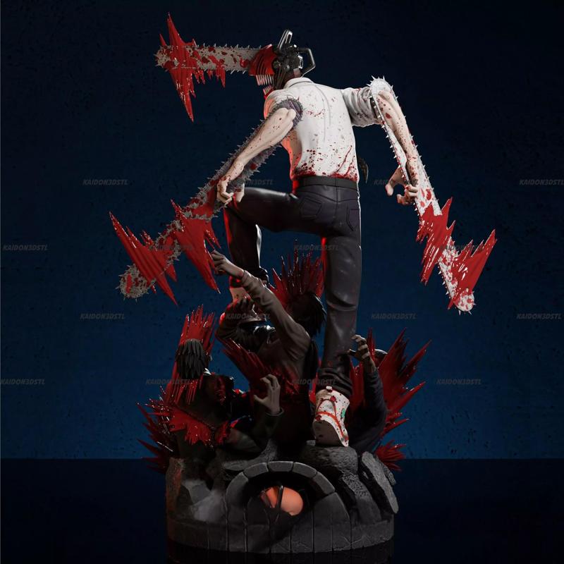 Denji Chainsaw Man Diorama