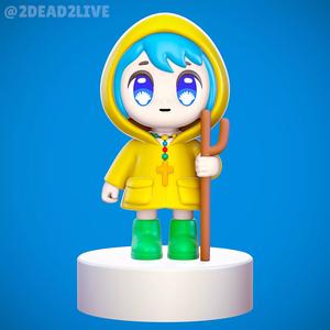 Luce Vatican mascot STL Ready for 3D Printing