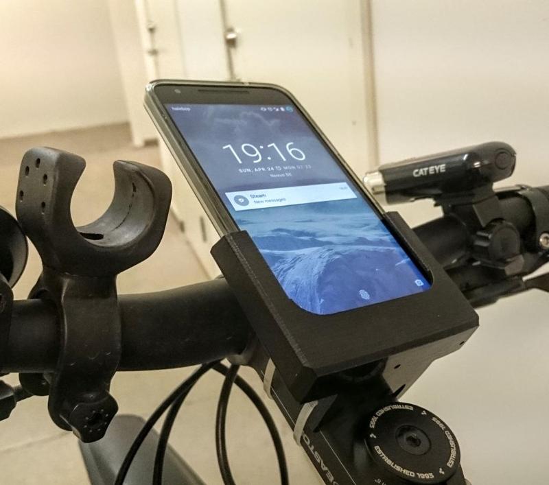 Sony Z3 / Nexus 5X bike mount [Flex material]