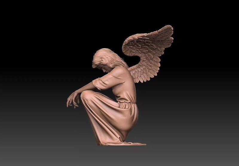 Kneeling Angel