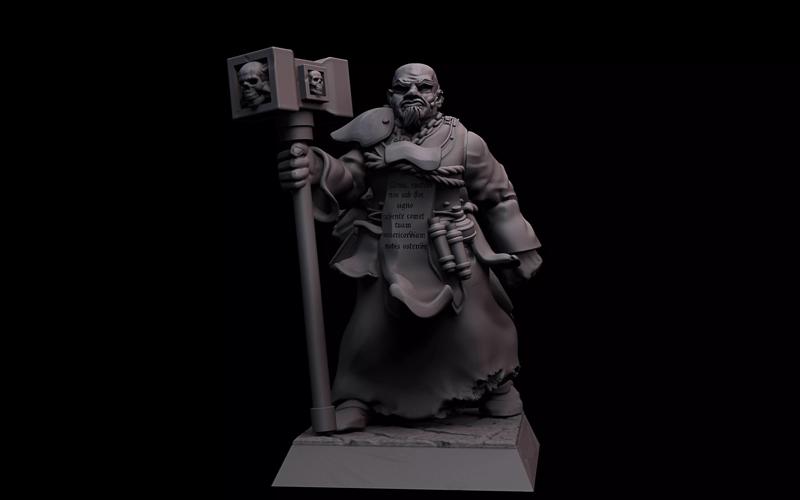 Warrior Priest Friedger Glockenton