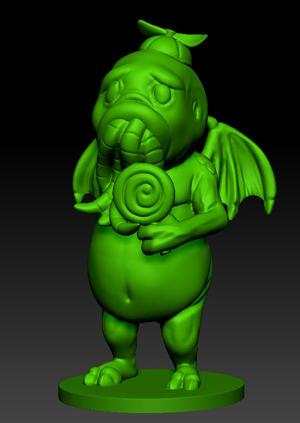 Wee Eldritch Creature Miniature