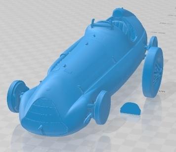 Alfa Romeo 158 Alfetta 1950 Printable Car