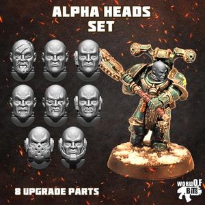 Alpha Heads Set