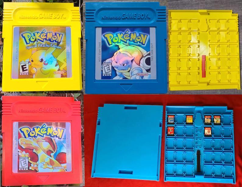Gameboy Switch Game case holds 30 games