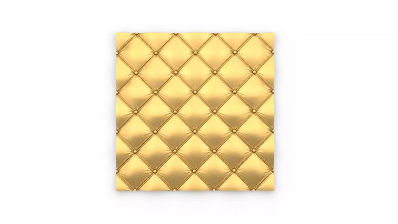 3D panel of plaster Skin fine