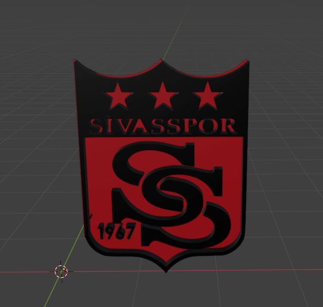 Sivasspor Logo - 3D Printable Fan Model