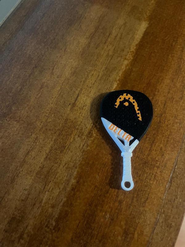 Keychain Padel Head Delta