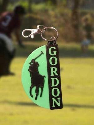 Horse Polo Bag Tag