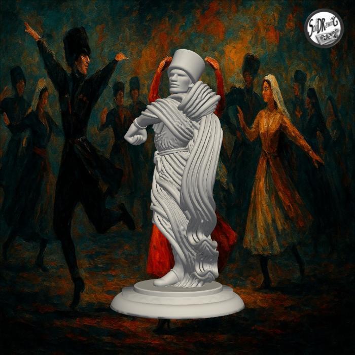 Whirling Caucasian Spirit – SoliDRawinGs SG057
