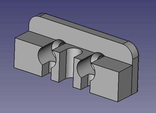 Easy Fit Extended Nozzle Mount for Ormerod 3D Printer