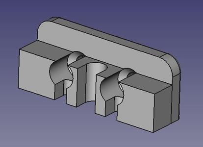 Easy Fit Extended Nozzle Mount for Ormerod 3D Printer