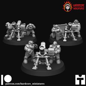 Space Dwarves Mortars