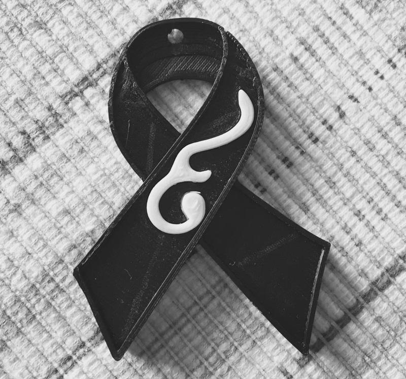 รัชกาลที่๙ - King Rama IX Mourning Ribbon Sign