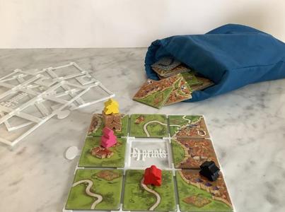 Carcassonne board holder