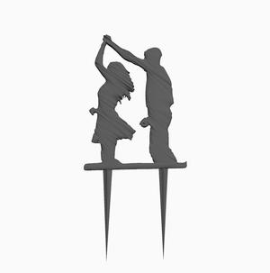 Cake topper dance