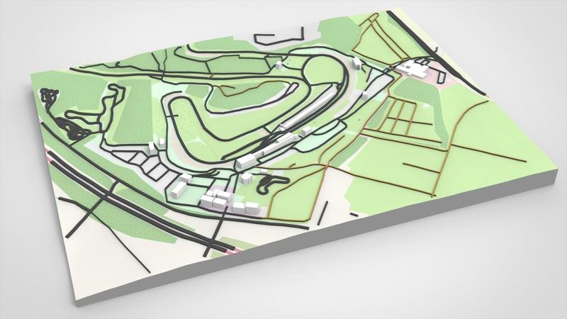 Motor racing circuit Brands Hatch Kent England