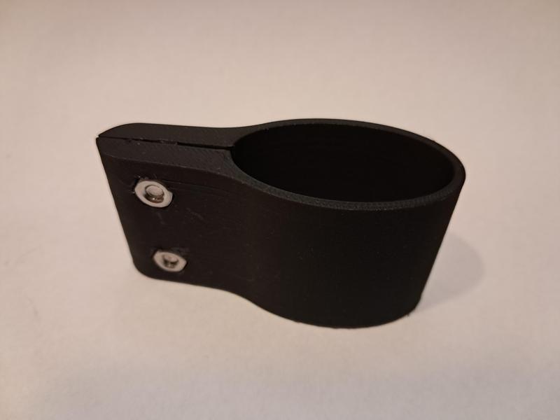 Race number holder oval seatpost aero