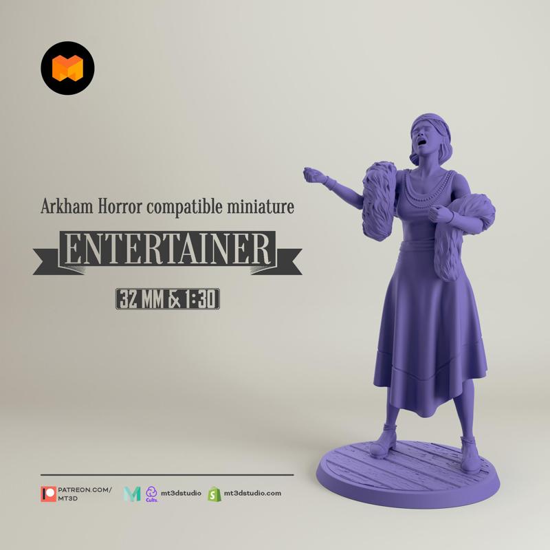 Entertainer - Arkham Horror compatible