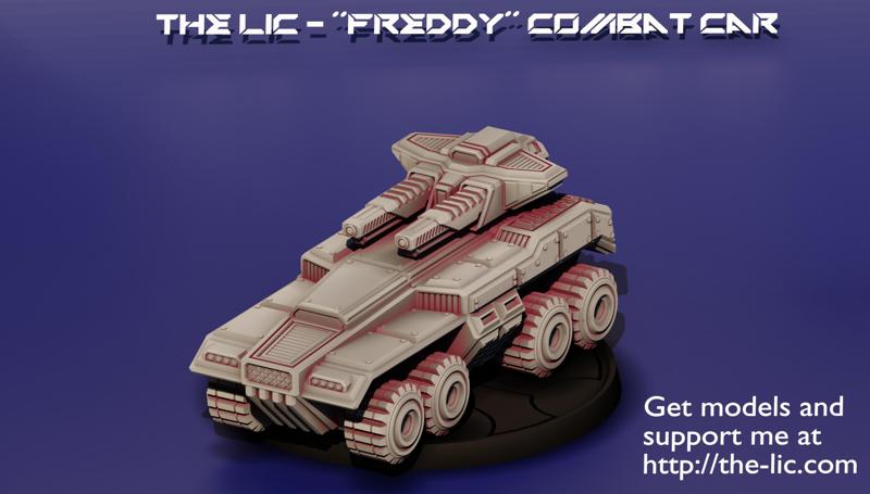 LIC - "Freddy" Combat Car