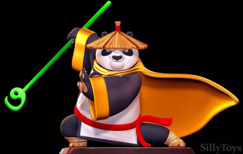 Po The Legendary Warrior - Kung Fu Panda