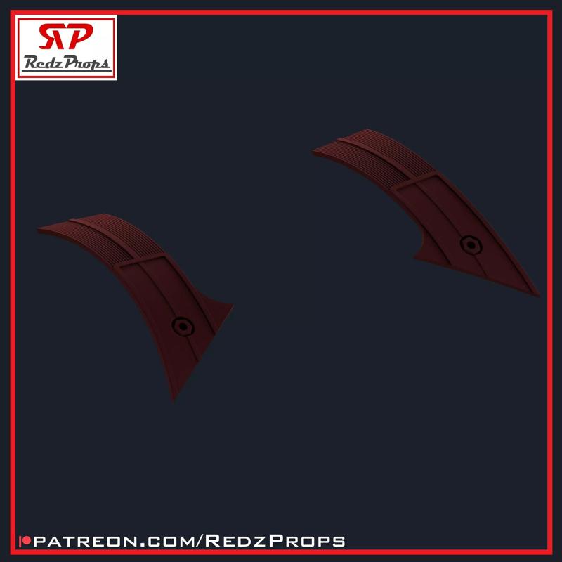 Daredevil Suit Shoulder Straps Cosplay Prop