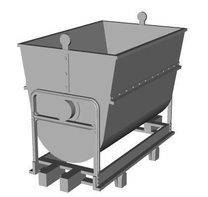 Guinness Brewery Narrow Gauge tipper wagon 1/43 scale