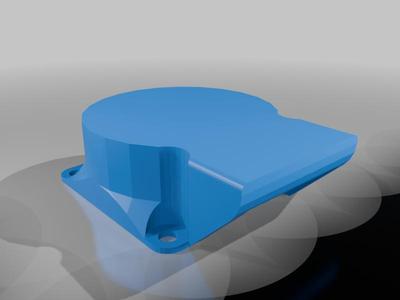35mm Fan Intake / Exhaust Deflector (90 Degrees)