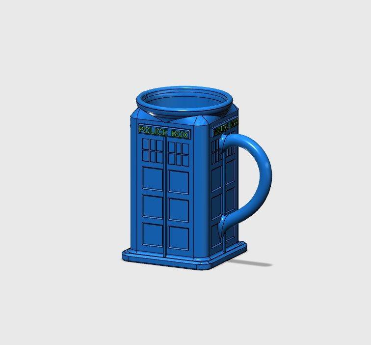 Tardis-cup