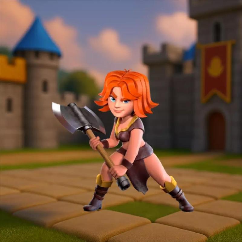 clash royale  Valquiria