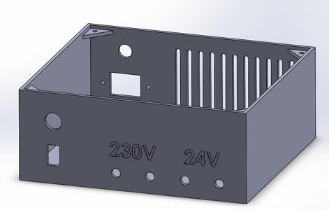 Power supply housing