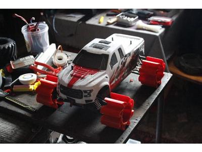 Snow Wheel 1/10 Scale