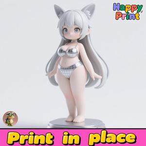 Anime Girl Sculpture