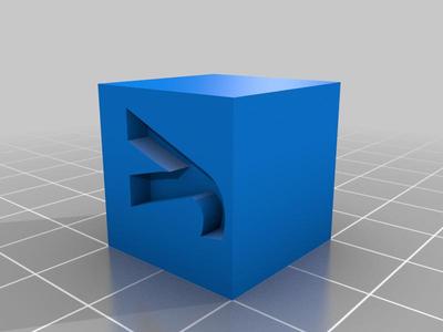 Cube de calibration 20mm