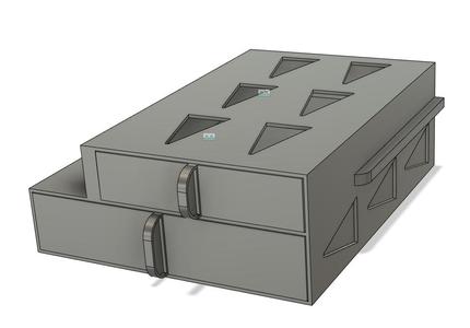 Double Drawers for Creality Ender 3 Pro