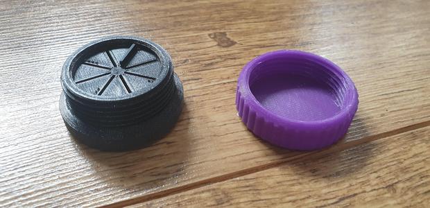 9 Micro SD card screw container