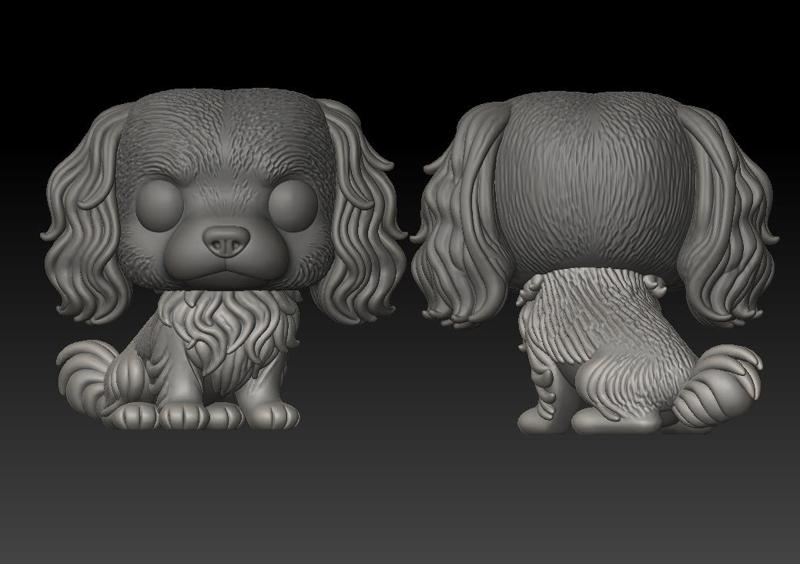LONG HAIRED DASCHUND DOG FUNKO