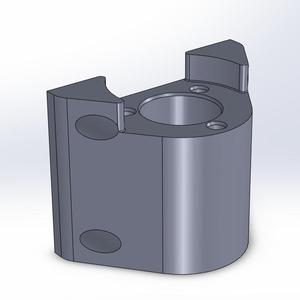 LulzBot TAZ modification to use Mendel Max ACME Z-Screws