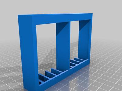 SSD holder organizer for 10x 2.5" 7mm SATA