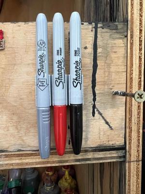 Sharpie mount with screws