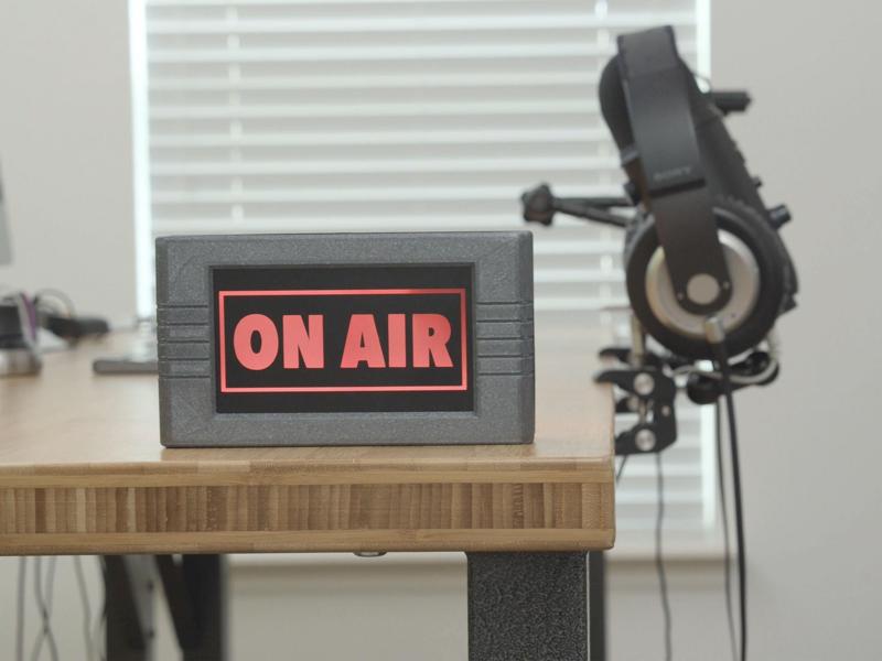 DIY On Air Sign