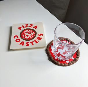 Neapolitan Pizza Coasters